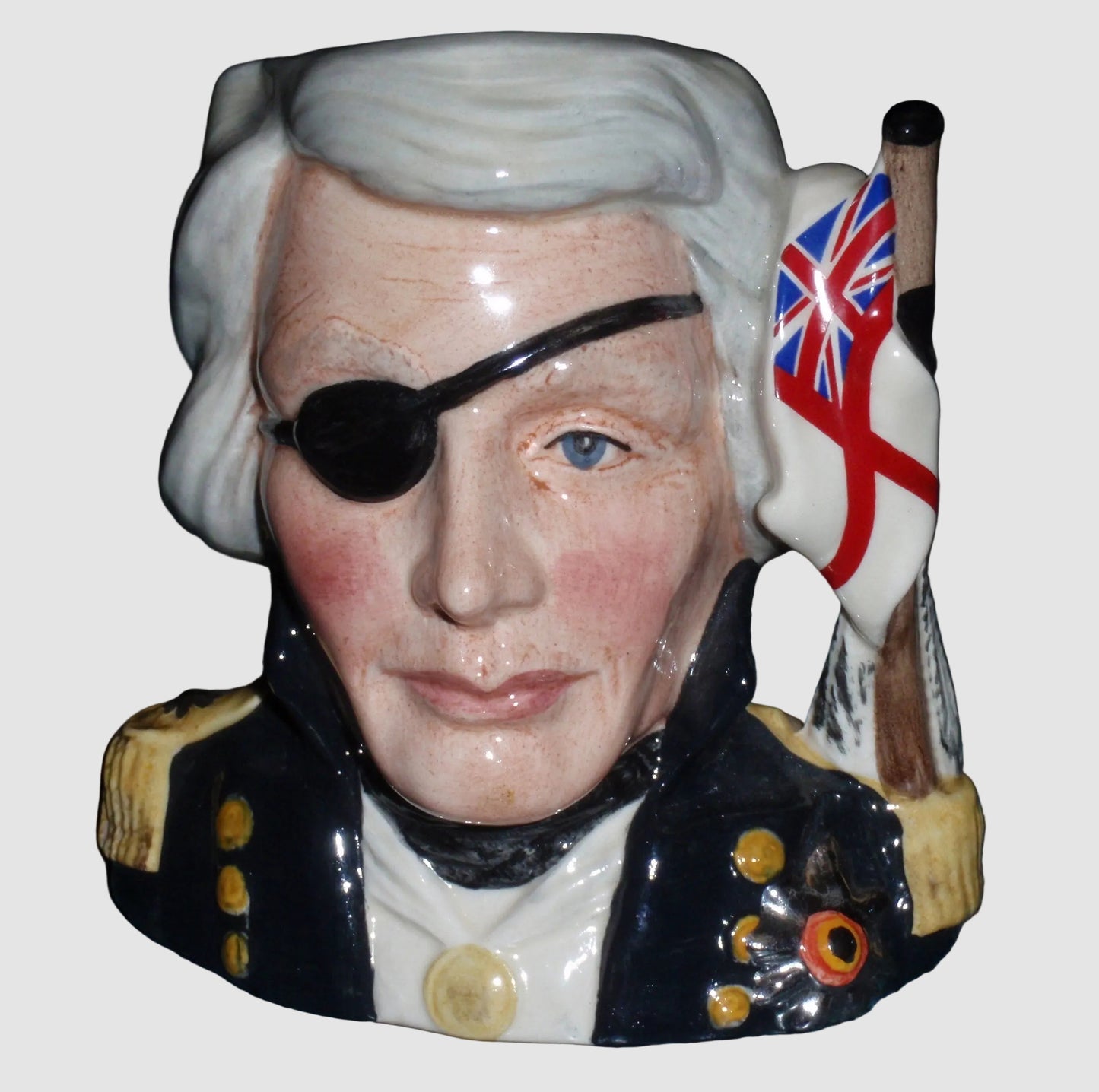 "Nelson" Royal Doulton Character Jug D6963 - Collectors Club Exclusive (4.25")