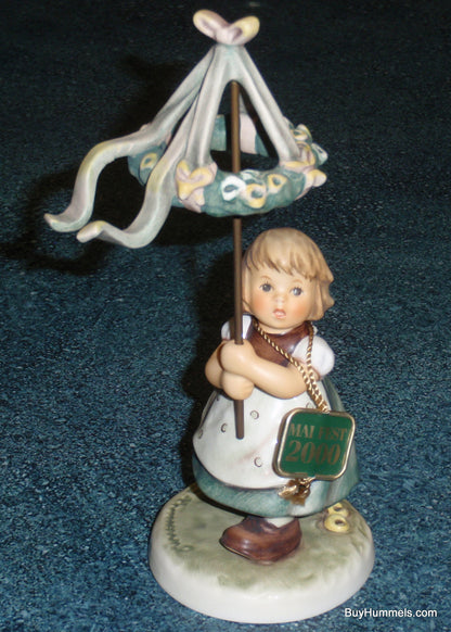 "May Dance" Goebel Hummel Figurine #791 - Girl with Maypole (Millennium Edition)