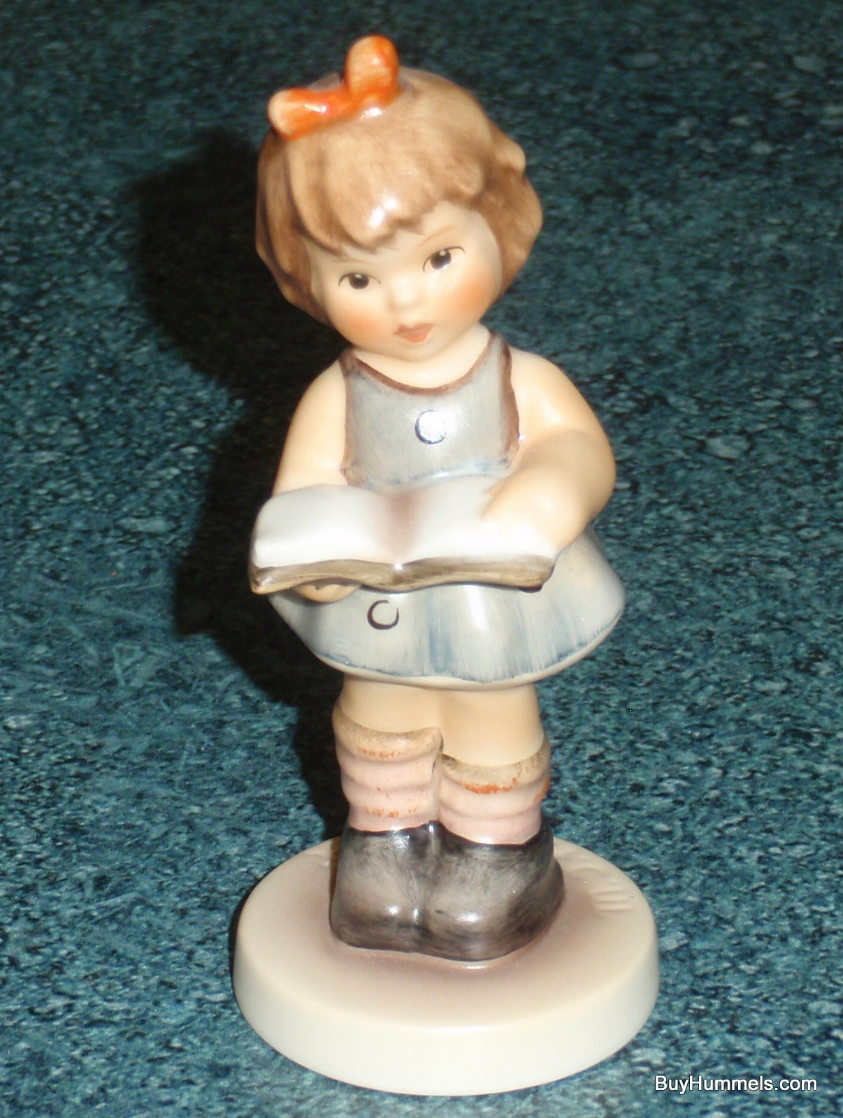 "Once Upon A Time" #2051/A Goebel Hummel Figurine - Little Girl Reading A Book - Adorable Gift!