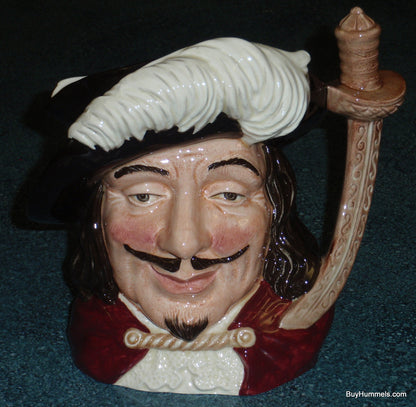 Royal Doulton Porthos Three Musketeers Toby Character Jug D6440 COLLECTIBLE GIFT!