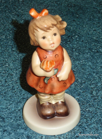 "Roses Are Red" Goebel Hummel Figurine #762 - Cute Valentine's Day Gift!