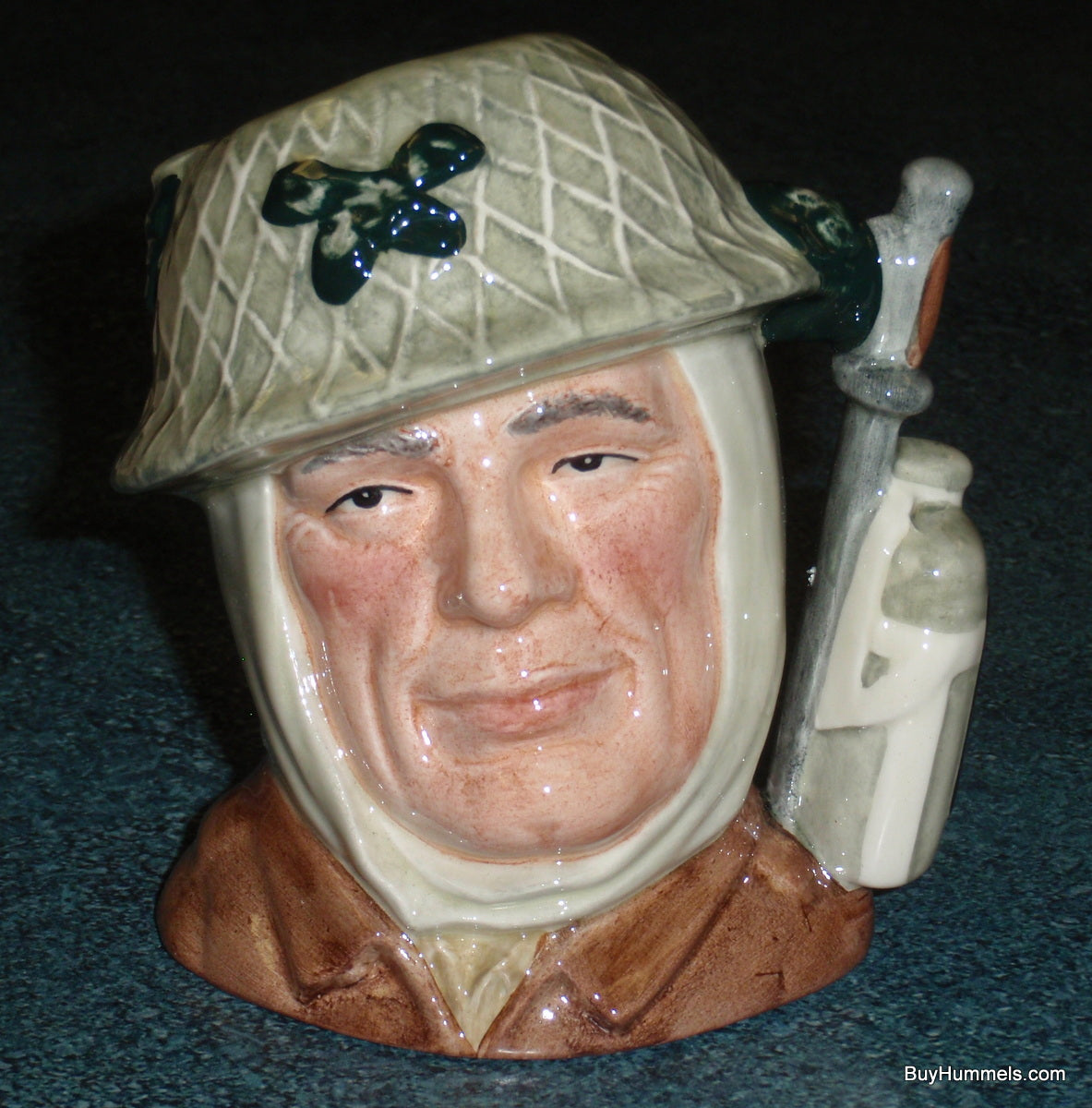 "The Soldier" Royal Doulton Character Jug D6876 - William K. Harper (4.5")