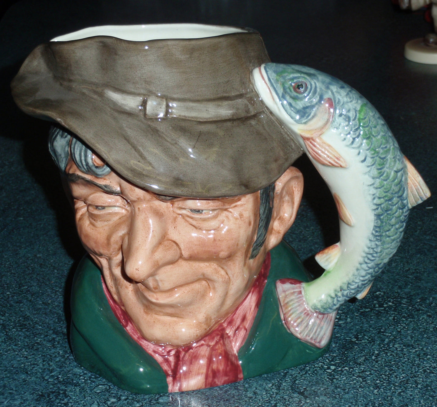 "The Poacher" Royal Doulton Character Toby Jug D6429 - Made In England