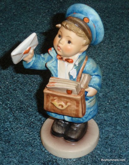 "Postman" Goebel Hummel Mailman Figurine #119 - Little Boy With Special Letter!