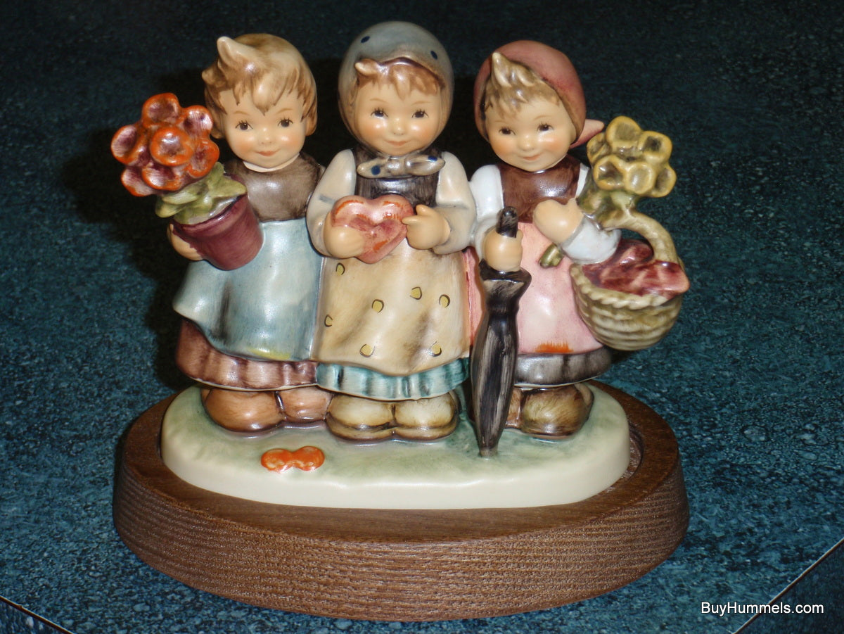 "Trio Of Wishes" Goebel Hummel Figurine - #721 - TMK7