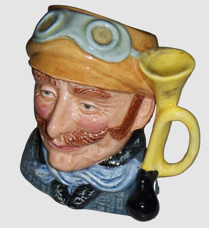 "Veteran Motorist" Royal Doulton Medium Character Jug D6637 (4")