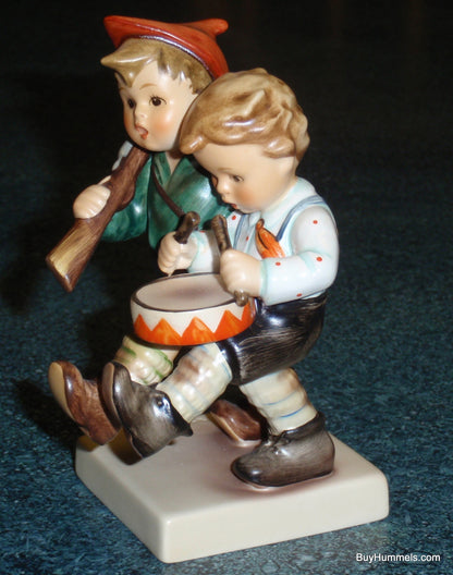 "Volunteers" Goebel Hummel Figurine #50 2/0 - Two Boys Marching - Military Gift!