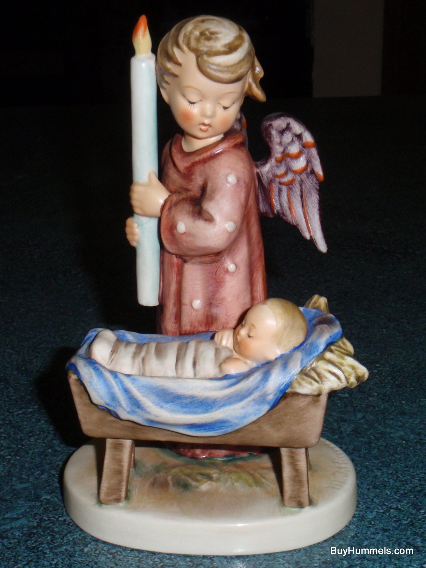 Watchful Angel Goebel Hummel Angel With Baby Jesus Figurine #194