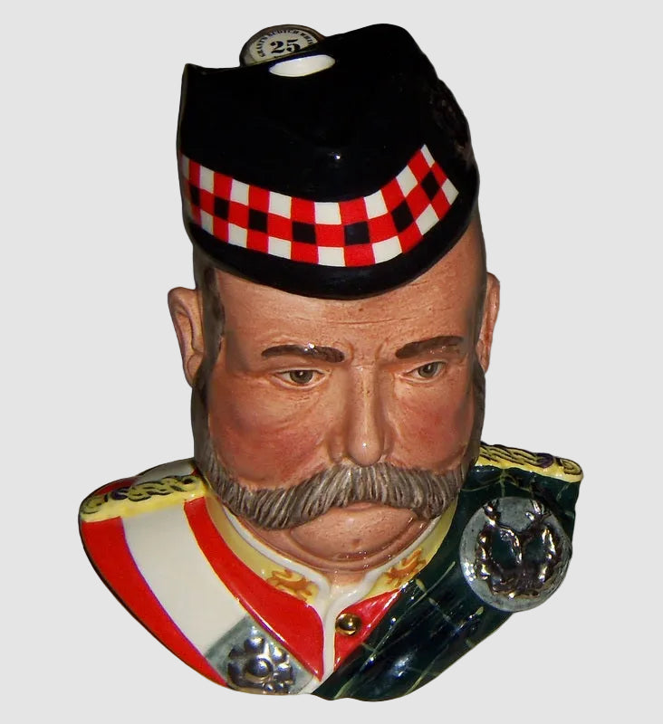 "William Grant" Royal Doulton Character Toby Jug D6744 - Liquor Decanter (7.5")
