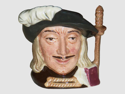 Royal Doulton Aramis Character Jug D6508 Small Three Musketeers Sword Handle Toby Jug Vintage England Porcelain Bone China