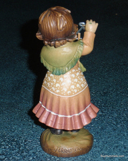 "Tiny Sounds" Anri Juan Ferrandiz Wood Carving #652004 - With Box (6")