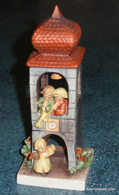"Whitsuntide" Goebel Hummel Figurine #163 - Angels in Bell Tower (6.75")