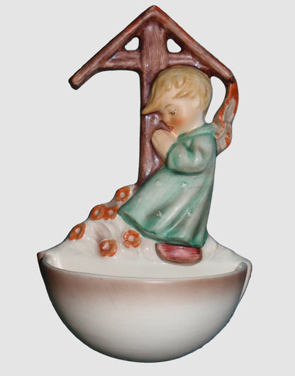 "Angel Shrine" Goebel Hummel Holy Water Font #147 - Praying Angel (5.25")