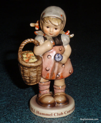 "Do I Dare?" Goebel Hummel Figurine #411 3/0 With Box Signed Special Boston Convention!
