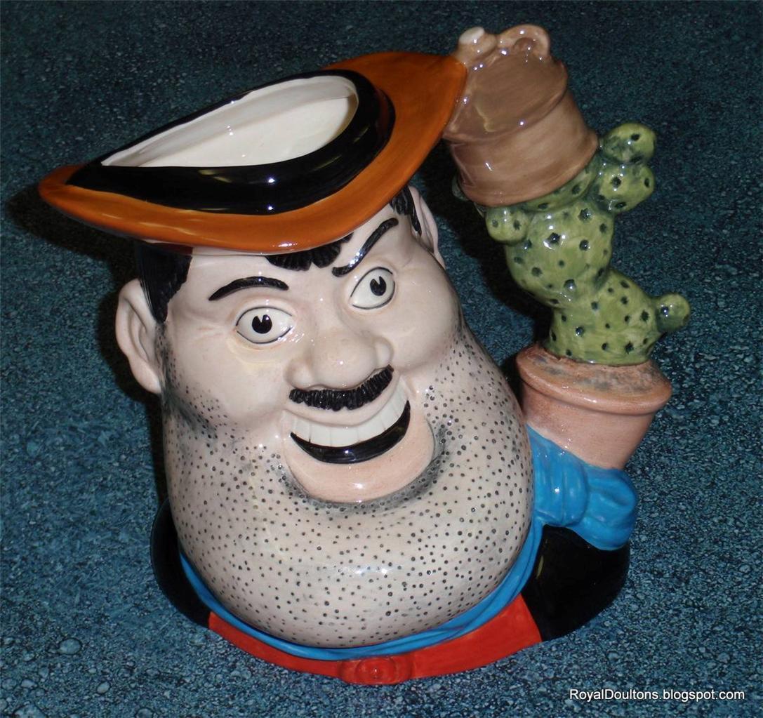 Royal Doulton Desperate Dan Character Jug D7006 The Dandy Comic Hero