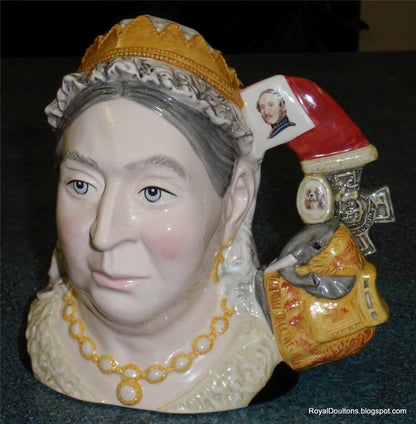 Queen Victoria Royal Doulton Toby Character Jug Of The Year 2001 D7152 Limited Edition Collectible