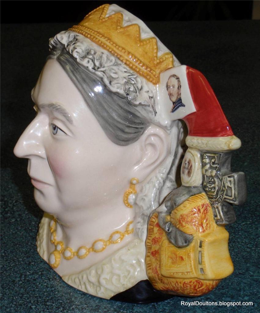 Queen Victoria Royal Doulton Toby Character Jug Of The Year 2001 D7152 Limited Edition Collectible