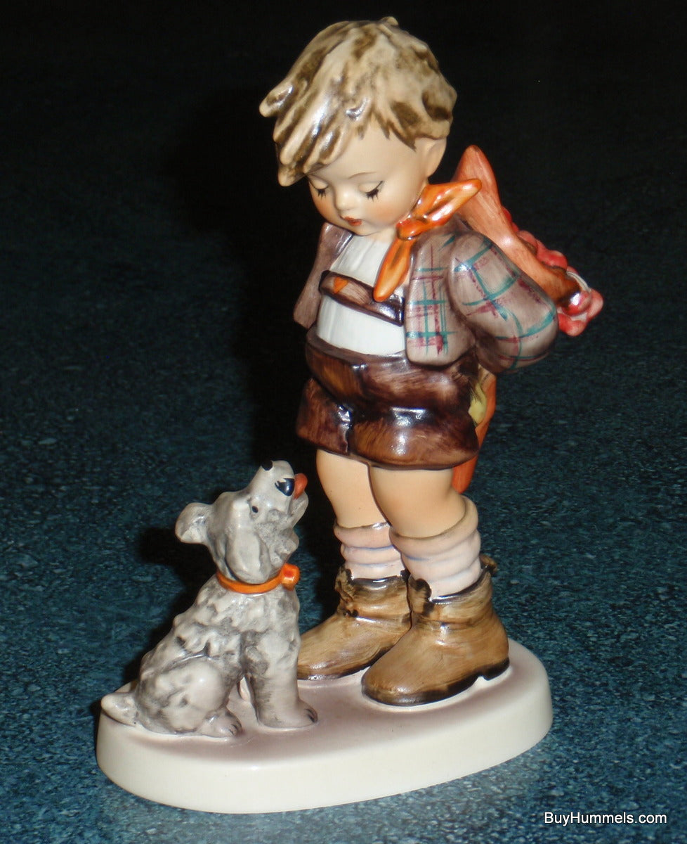 "Not For You" Goebel Hummel Figurine #317 TMK5 Boy With Puppy Dog - CUTE GIFT!