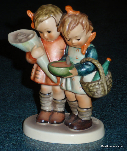 "Going To Grandma's" Hummel Figurine #52/0 - Two Girls On The Way To Grandma's House!