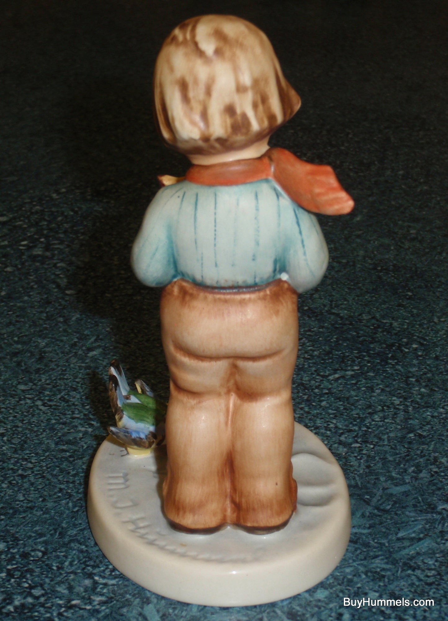 "Bird Watcher" Goebel Hummel Figurine #300 Boy Feeding The Birds!