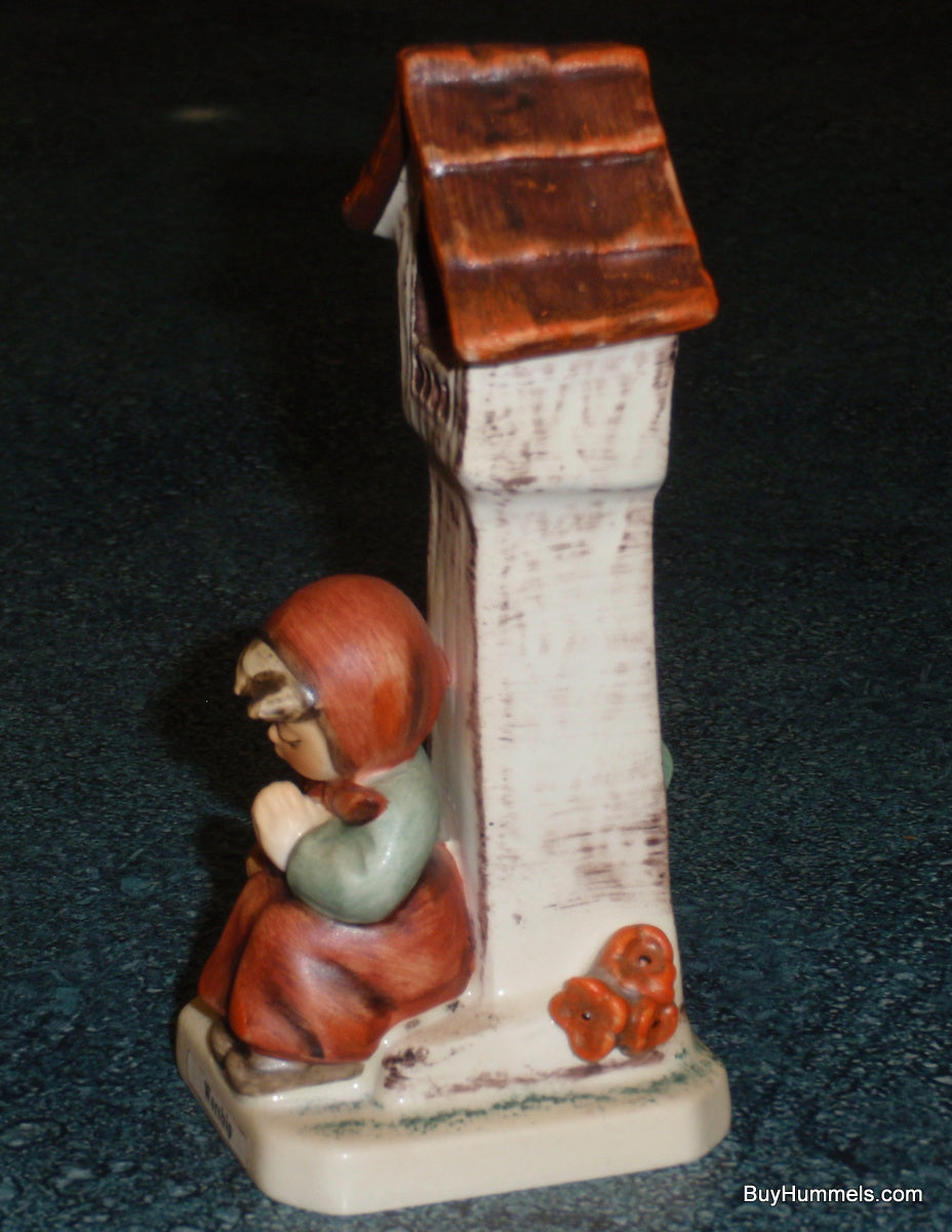 "Worship" Goebel Hummel Figurine #84/0 - Little Girl Praying By Shrine