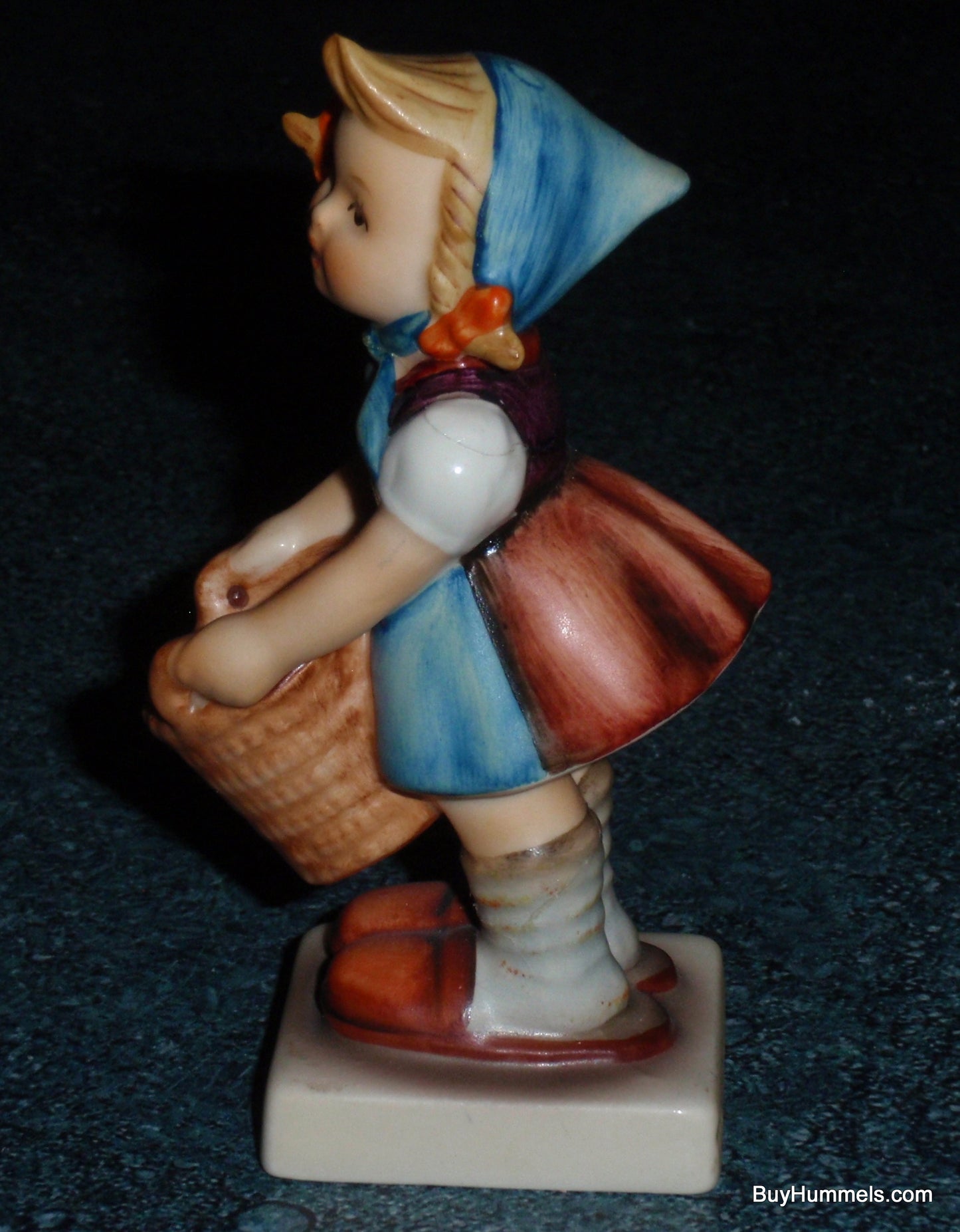 "Little Helper" Goebel Hummel Figurine #73 - Little Girl With Basket!