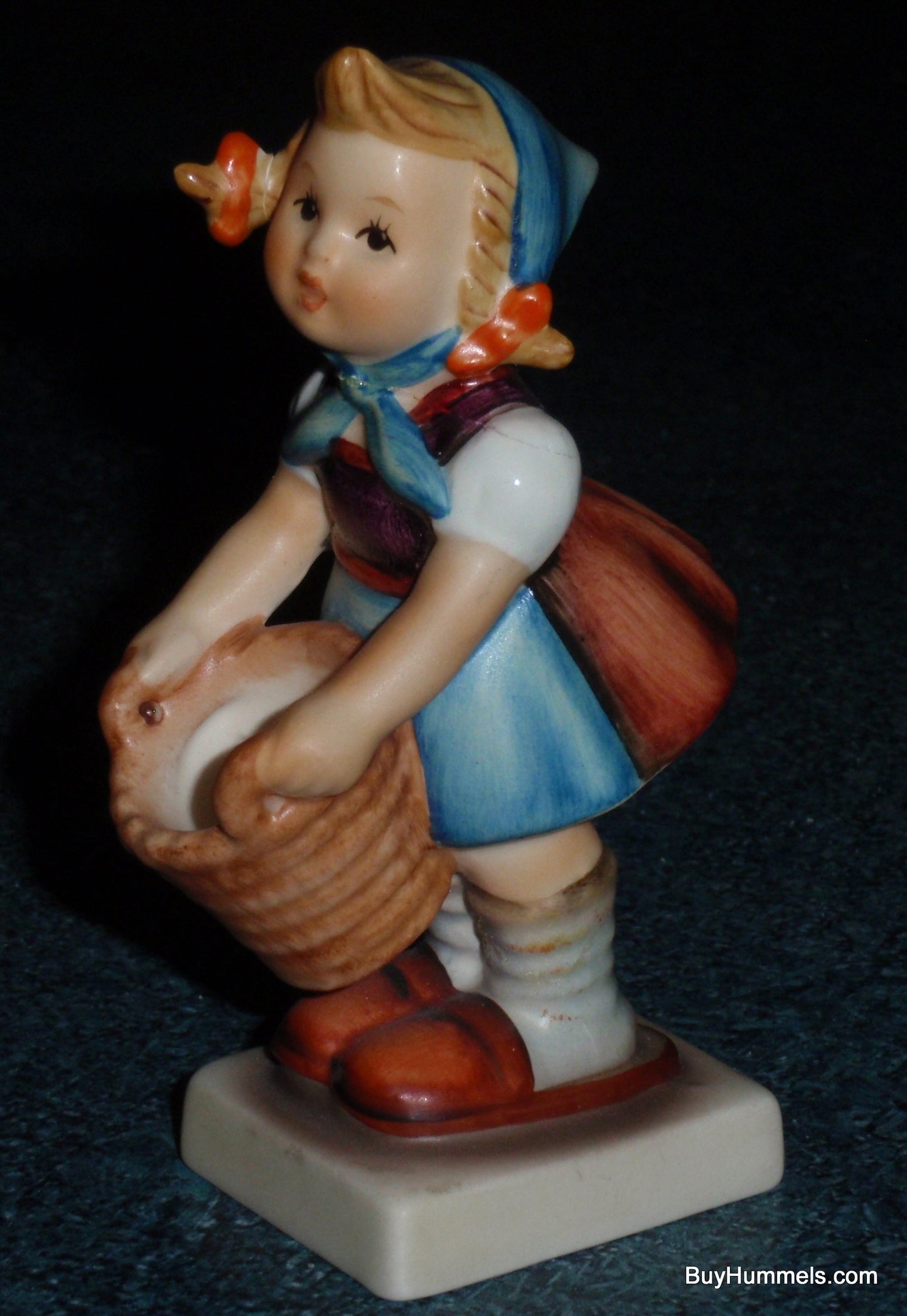 "Little Helper" Goebel Hummel Figurine #73 - Little Girl With Basket!