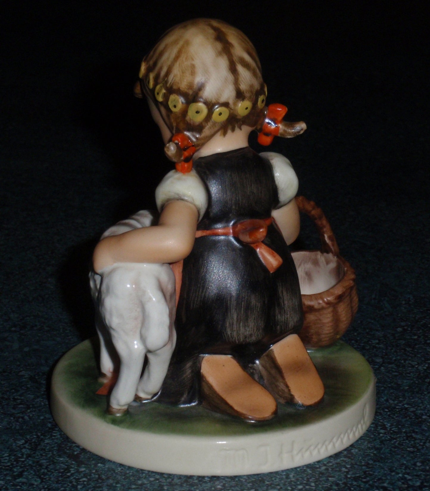 "Favorite Pet" Goebel Hummel Figurine #361 - Girl With Baby Lamb!