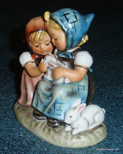 Easter Time Goebel Hummel Figurine #384 - Two Girls With Rabbits Easter Gift!