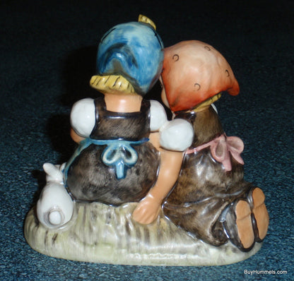 Easter Time Goebel Hummel Figurine #384 - Two Girls With Rabbits Easter Gift!