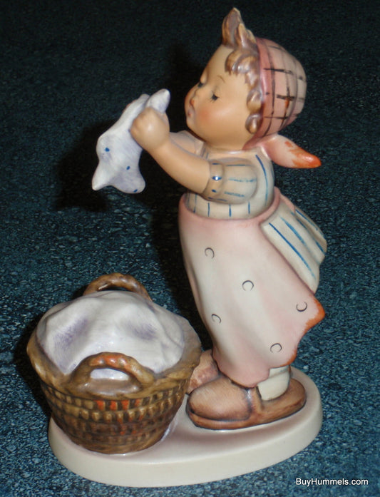 "Wash Day" Goebel Hummel Figurine #321 - Girl Hanging Clothes