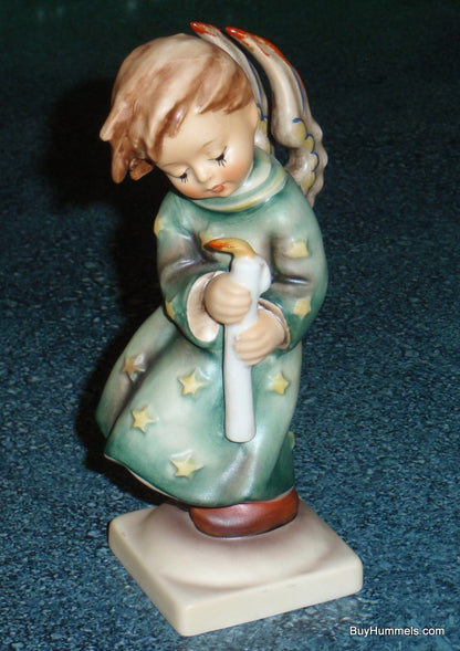 "Heavenly Angel" Goebel Hummel Figurine #21/0 1/2  - Angel With Candle In The Wind!