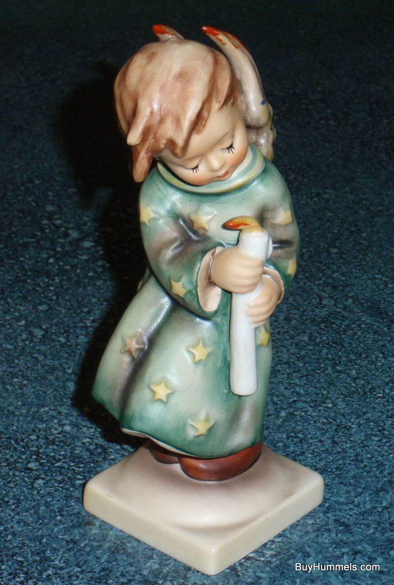 "Heavenly Angel" Goebel Hummel Figurine #21/0 1/2  - Angel With Candle In The Wind!