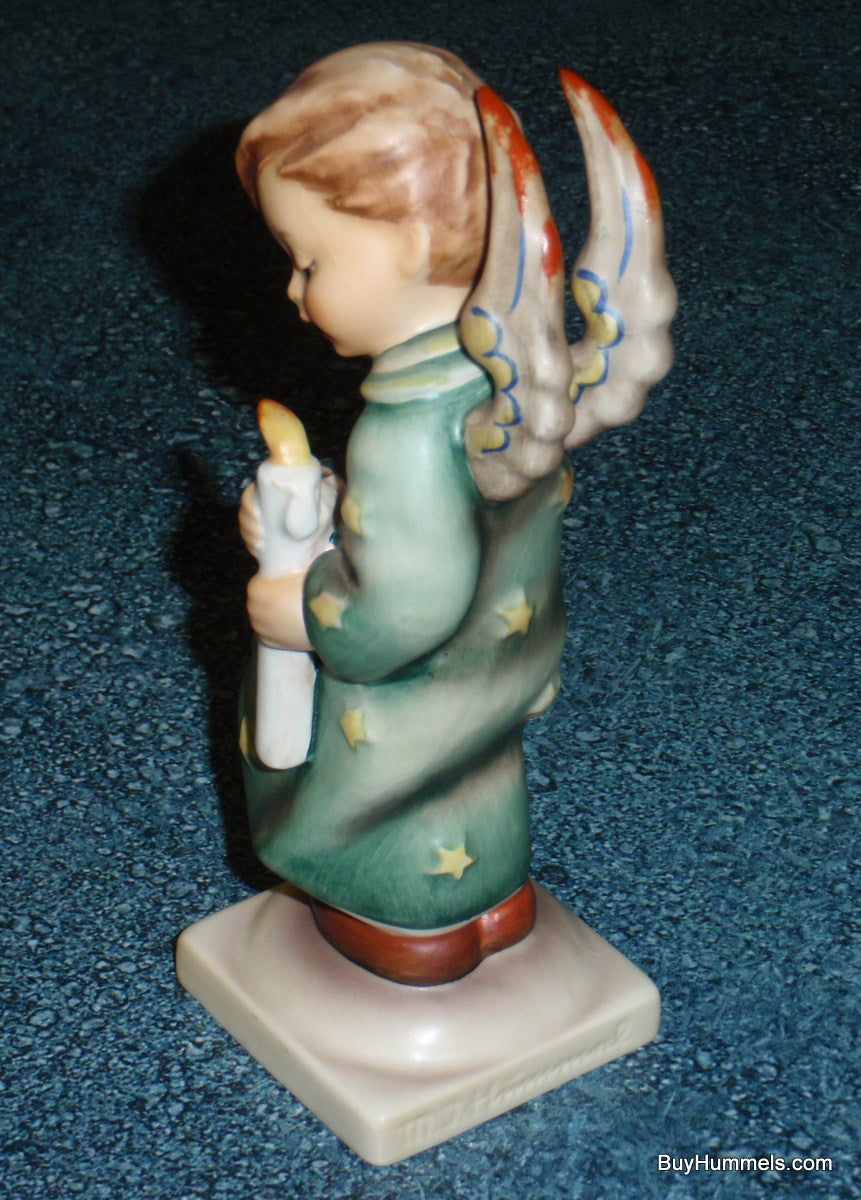 "Heavenly Angel" Goebel Hummel Figurine #21/0 1/2  - Angel With Candle In The Wind!