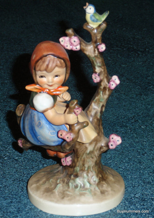 "Apple Tree Girl" With Blue Bird Goebel Hummel Figurine #141/I