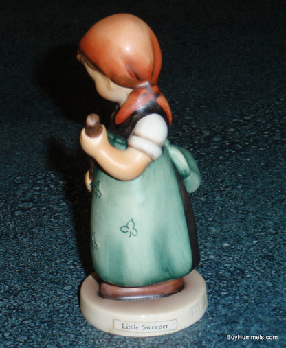 "Little Sweeper" Goebel Hummel Figurine #171 - Little Girl Sweeping The Floor!