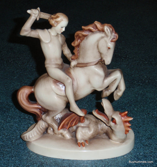 Saint George And The Dragon Goebel Hummel Figurine #55 - RARE COLLECTIBLE!