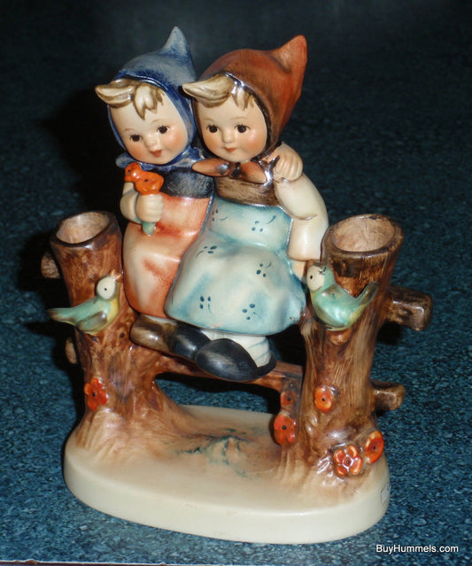 "Coquettes" Goebel Hummel Figurine #179 - Two BFFs On Fence - GREAT GIFT!