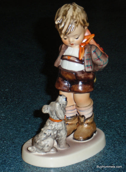 "Not For You" Goebel Hummel Figurine #317 TMK5 Boy With Puppy Dog - CUTE GIFT!