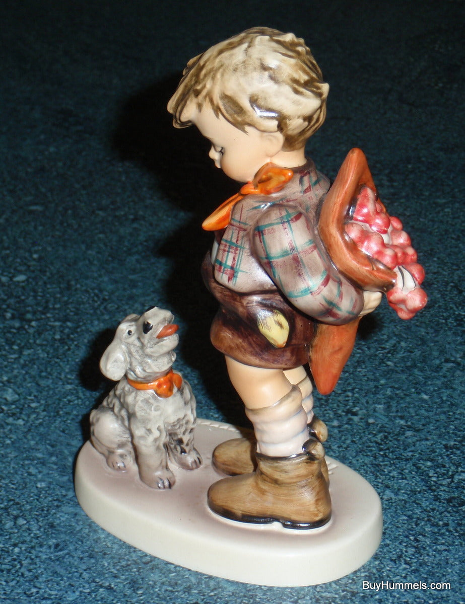 "Not For You" Goebel Hummel Figurine #317 TMK5 Boy With Puppy Dog - CUTE GIFT!