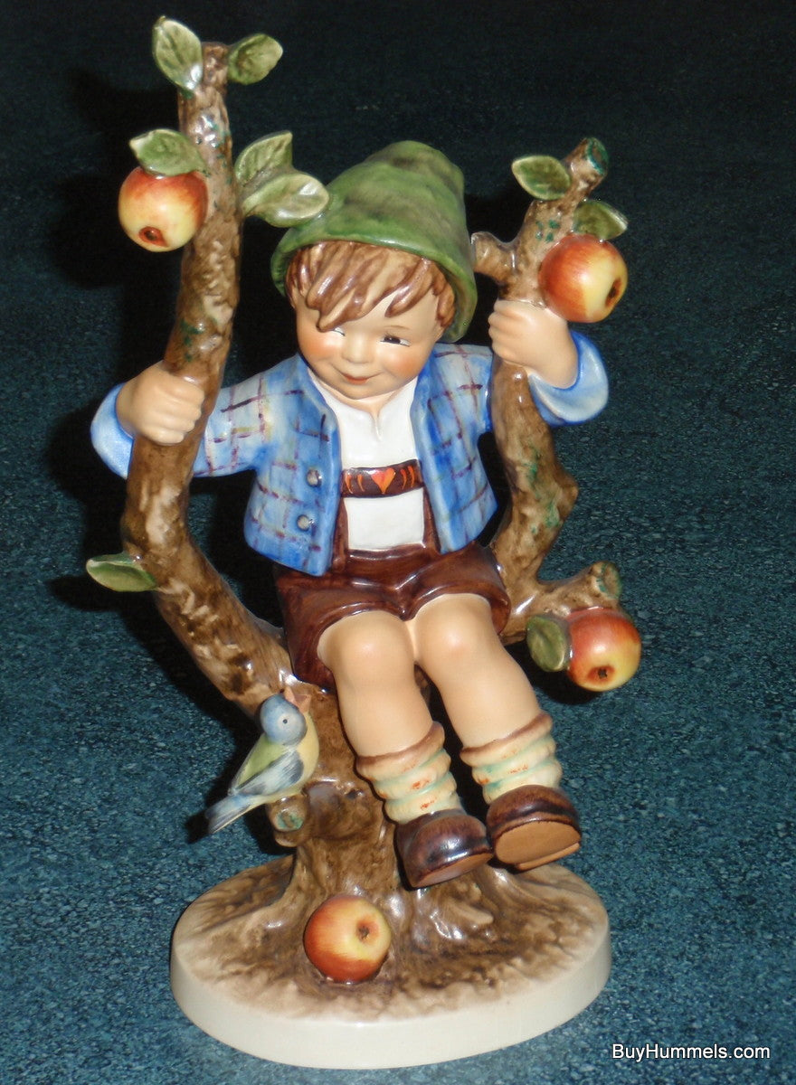 1960s Goebel 'Apple Tree Boy' Hummel Figurines with Open Winged Bee - Ruby  Lane