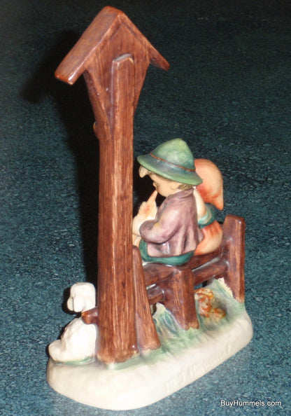 "Wayside Devotion" Goebel Hummel Figurine #28/II Jesus Shrine In The Woods