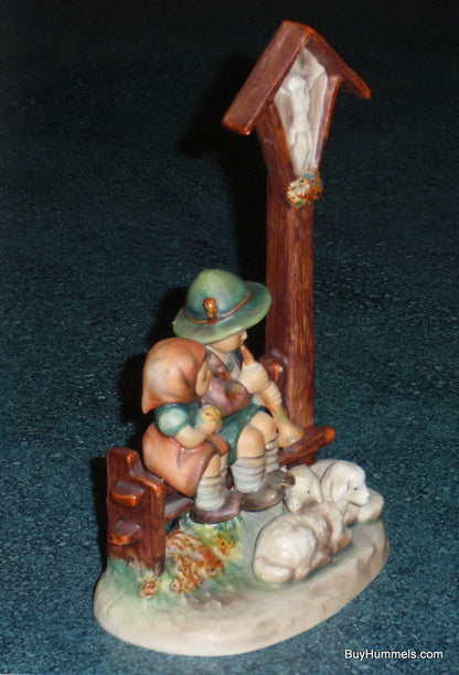 "Wayside Devotion" Goebel Hummel Figurine #28/II Jesus Shrine In The Woods