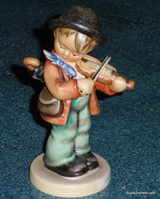 "Little Fiddler" Goebel Hummel Collectible Figurine #4 - Boy Playing Fiddle - CUTE!