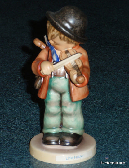 "Little Fiddler" Goebel Hummel Collectible Figurine #4 - Boy Playing Fiddle - CUTE!