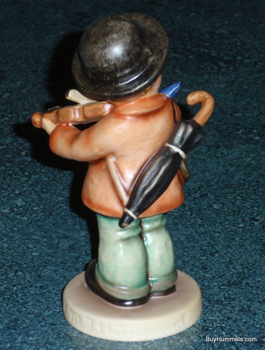 "Little Fiddler" Goebel Hummel Collectible Figurine #4 - Boy Playing Fiddle - CUTE!