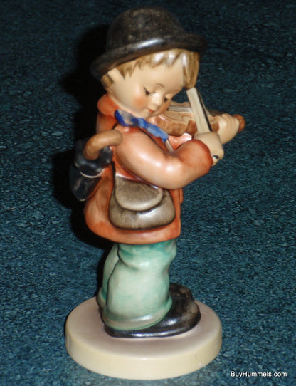 "Little Fiddler" Goebel Hummel Collectible Figurine #4 - Boy Playing Fiddle - CUTE!