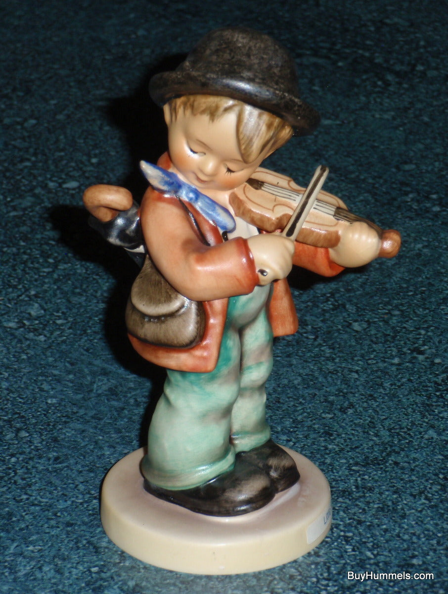 "Little Fiddler" Goebel Hummel Collectible Figurine #4 - Boy Playing Fiddle - CUTE!