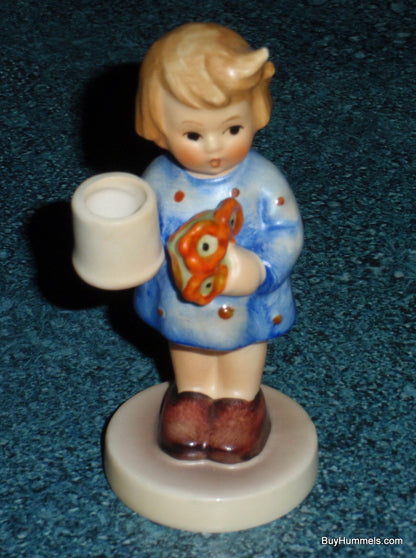 "Girl With Nosegay" Goebel Hummel Candleholder Figurine #I/115