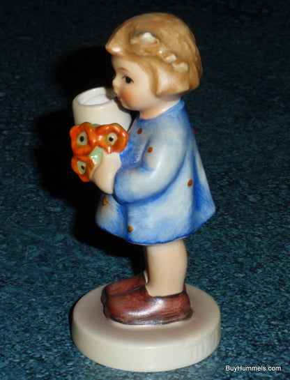 "Girl With Nosegay" Goebel Hummel Candleholder Figurine #I/115